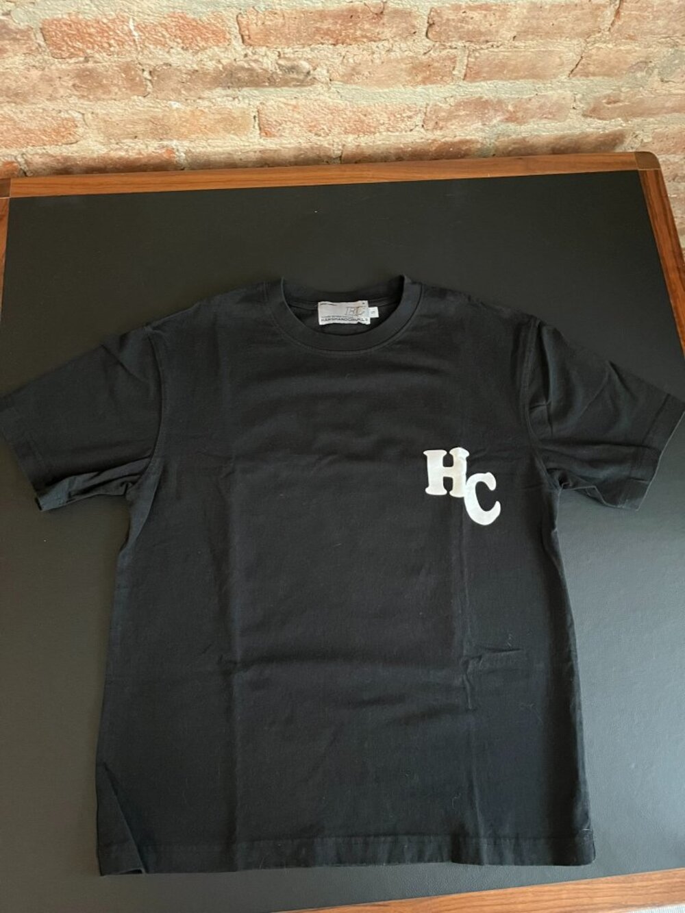 Harsh and Cruel Graphic Logo Black Short Sleeve T-Shirt Men's Small